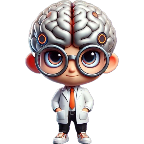 Dr. Brain illustration